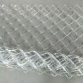 plastic coated diamond wire fence/ chain link fence